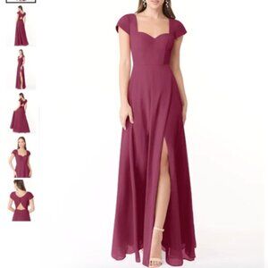 NWT Azazie Hainsly dress - Raspberry